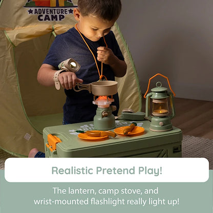 Adventure Camp 20 Piece Set - Best Outdoor Toys for Ages 3 to 6 - US 0637