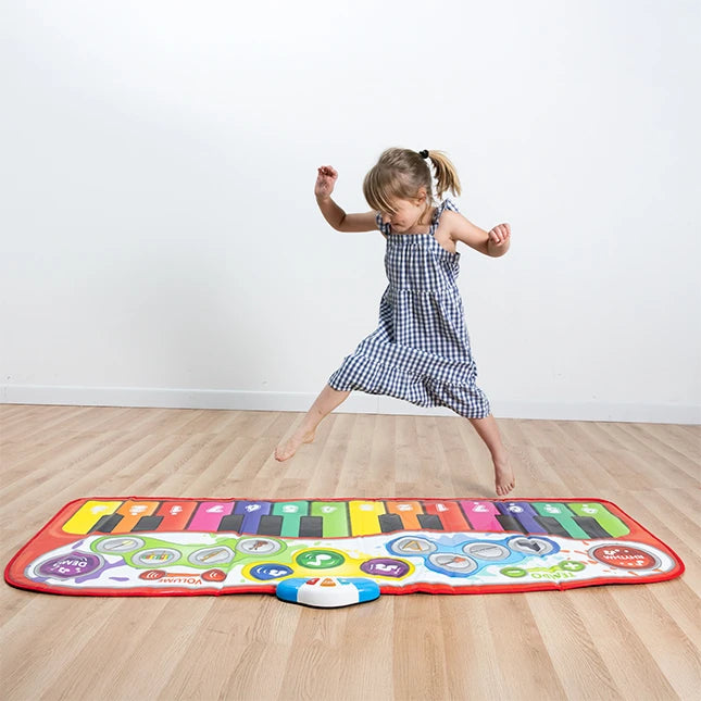 Step-to-Play Jumbo Piano Mat - Best Active Play for Ages 4 to 7 - US 6317