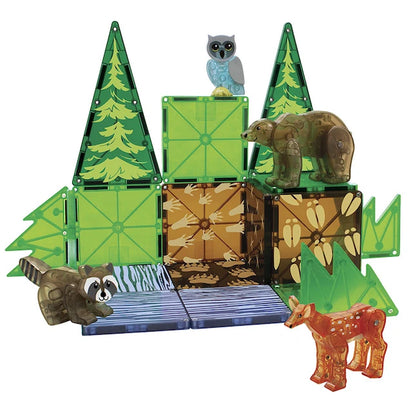 Magna-Tiles Forest Animals - 25 pc - Best for Ages 3 to 8 - US 1897
