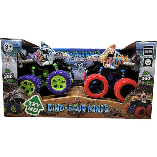 2 PK Mini Shark Off Road with 360 Tumble - Best for Ages 3 to 12 - US 4775