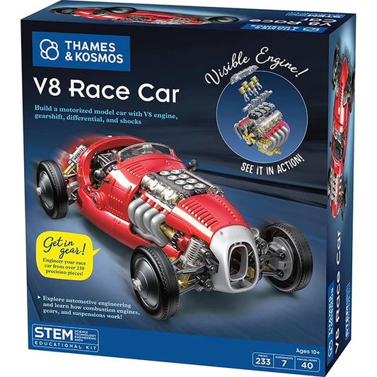 V8 Race Car - Best Building &amp; Construction for Ages 10 to 12 - US 4671