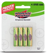 Interstate AAA Batteries - 4 Pack - Best for Ages 1 to 11 - US 2616