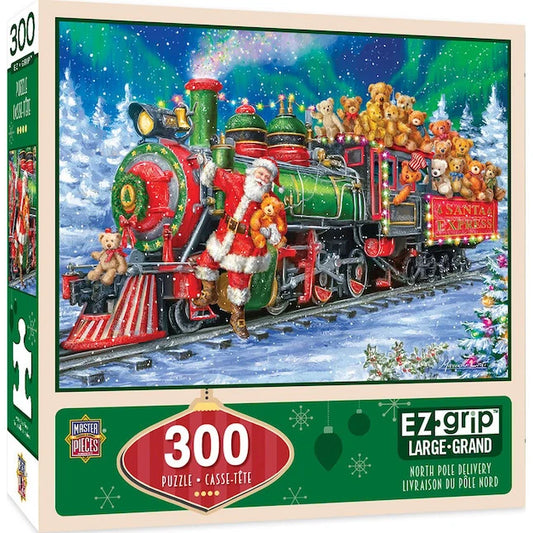 North Pole Delivery - 300 pc - Best Puzzles for Ages 9 to 12 - US 8098