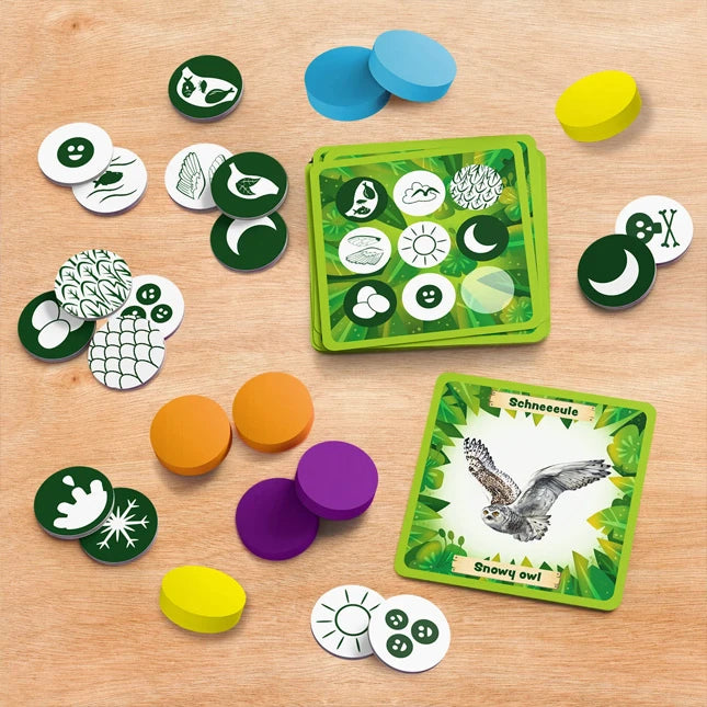 Animals of the World Bingo - Best Games for Ages 8 to 12 - US 9836