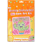 Razzle Dazzle DIY Mini Gem Art Kit - Cheery Cactus - US 7780