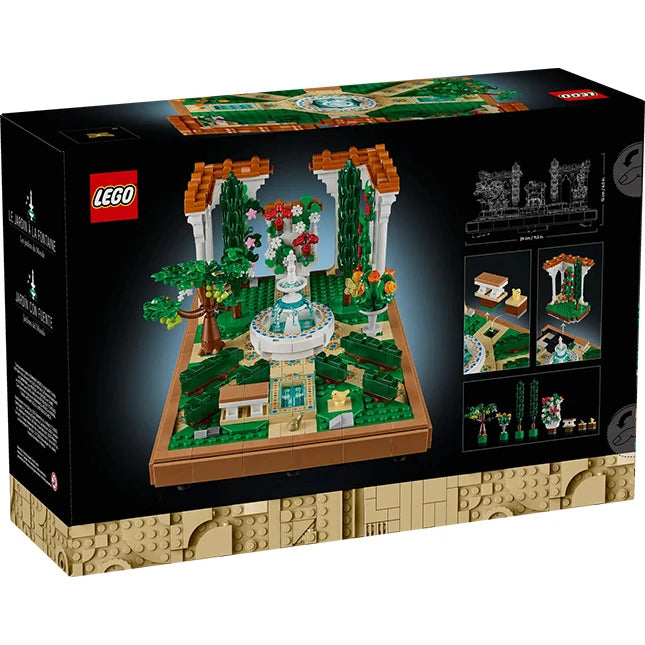 LEGO ICONS - Fountain Garden - - Fat Brain Toys - US 4947