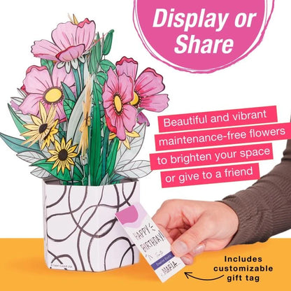 Pop Up Coloring Bouquet - Wildflower Bunch - - Fat Brain Toys - US 1452