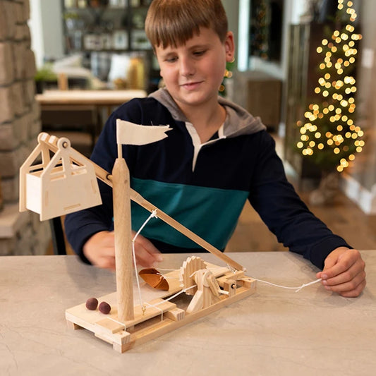 Leonardo da Vinci Trebuchet - - Fat Brain Toys - US 5331
