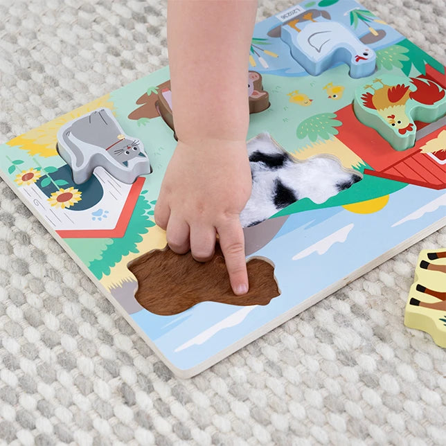 Farm Textured Puzzle - Best Baby Toys &amp; Gifts for Babies - US 0523
