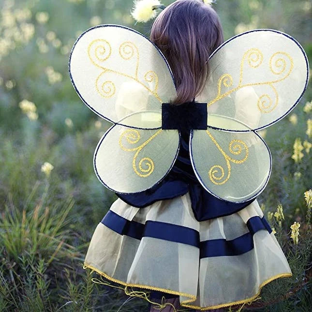 Bumble Bee Wings &amp; Headband - Best for Ages 3 to 6 - US 1639