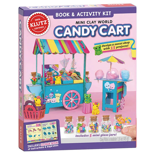 Klutz Mini Clay World Candy Cart - Best Arts &amp; Crafts for Ages 8 to 12 - US 5230