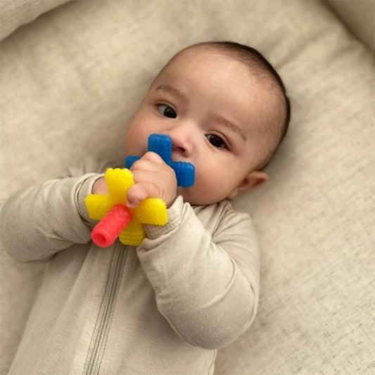 Teensy Tubes Silicone Teething Chew Tube - Best for 1 year olds - US 7433
