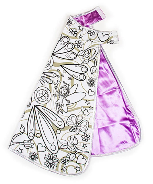 Color Me Cape - Fairy - Best Arts &amp; Crafts for Babies - Fat Brain Toys - US 4482