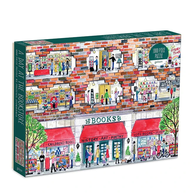 Michael Storrings A Day at the Bookstore 1000 Piece Puzzle - US 6685
