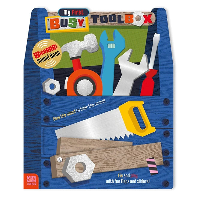My First Busy Toolbox Book - Best Baby Toys &amp; Gifts for Ages 0 to 3 - US 1114