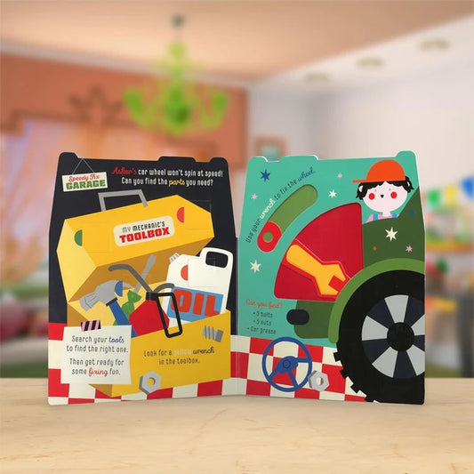 My First Busy Toolbox Book - Best Baby Toys &amp; Gifts for Ages 0 to 3 - US 1114