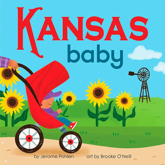 Kansas Baby Book - Best Baby Toys &amp; Gifts for Babies - Fat Brain Toys - US 1055