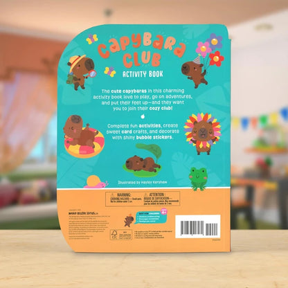 Capybara Club Activity Book - Best Books for Ages 4 to 6 - US 3637