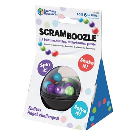 Scramboozle Puzzle Ball - Best Brainteasers for Ages 6 to 12 - US 8667