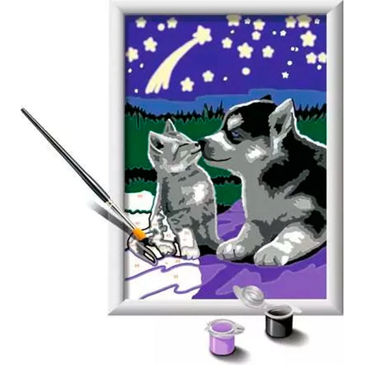 CreArt Moonlight Friends Glow - 5x7 - Best for Ages 7 to 12 - US 5945