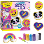 Make Your Own Latch N Patch Fuzzy Stickers - Best for Ages 7 to 12 - US 6146