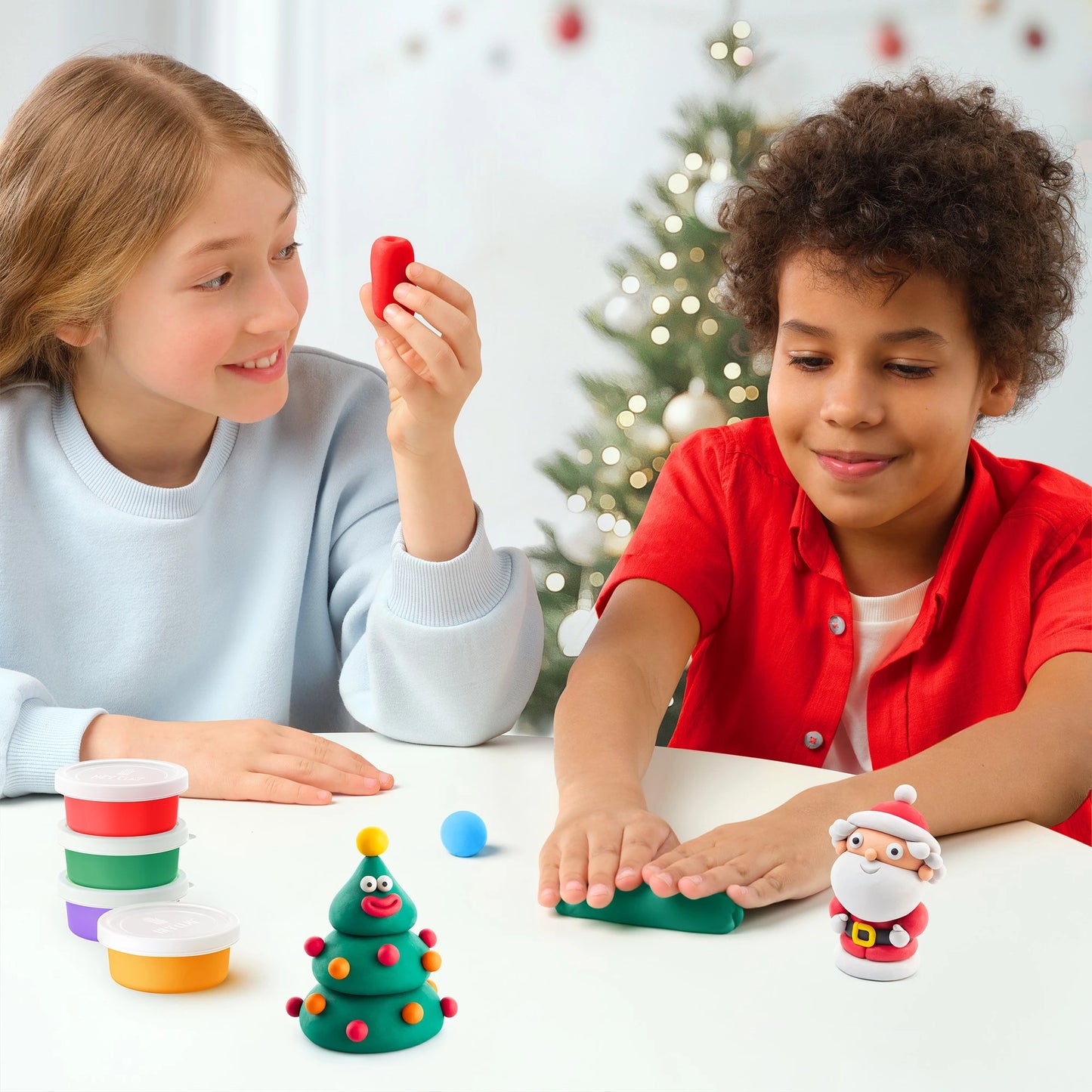 Hey Clay Winter Holidays Set - Best Arts &amp; Crafts for Ages 3 to 11 - US 6010
