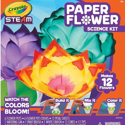 Crayola Paper Flower Science Kit - Best Arts &amp; Crafts for Ages 7 to 10 - US 7150