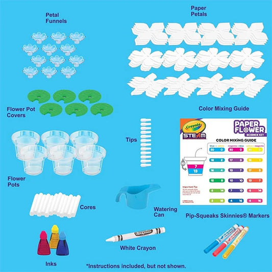 Crayola Paper Flower Science Kit - Best Arts &amp; Crafts for Ages 7 to 10 - US 7150