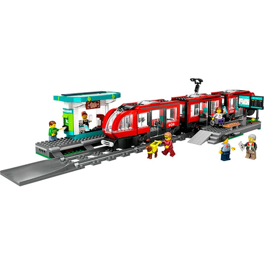 LEGO City Trains - Downtown Streetcar and Station - US 8984