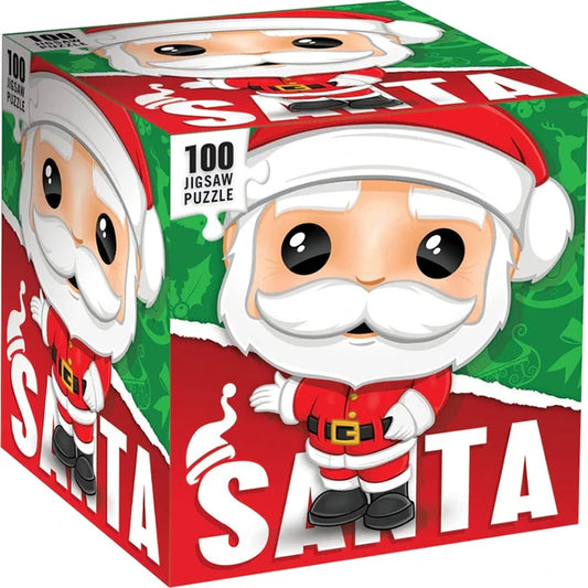 Santa 100 pc Holiday Squzzle - Best Puzzles for Ages 6 to 12 - US 8002