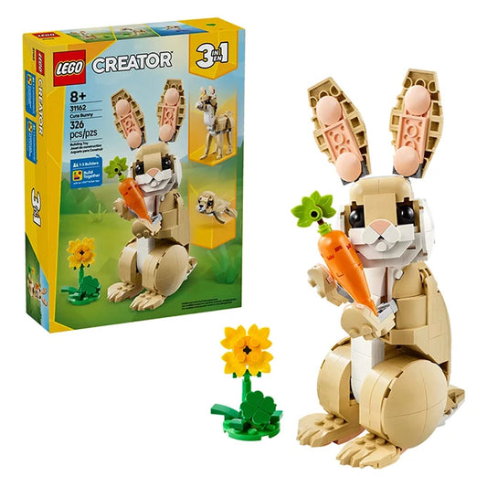LEGO Creator - Cute Bunny - Best for Ages 8 to 12 - US 1002