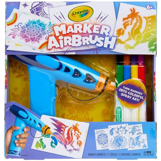 Crayola Marker Airbrush - Best Arts &amp; Crafts for Ages 6 to 11 - US 5702