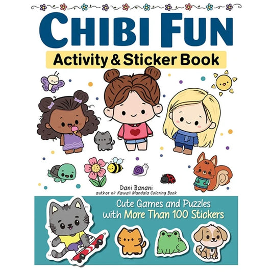 Chibi Fun Activity &amp; Sticker Book - Best for Ages 6 to 10 - US 8333