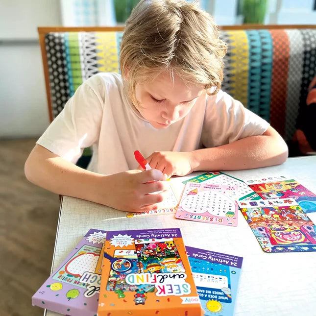 Word Search Activity Cards - Best Brainteasers for Ages 6 to 11 - US 4082