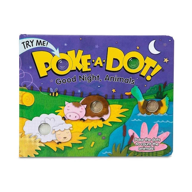 Poke-A-Dot! Goodnight, Animals - Best Books for Ages 3 to 5 - US 7895