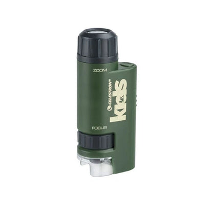 Celestron Kids Pocket Zoom Microscope - Best for Ages 6 to 10 - US 2385