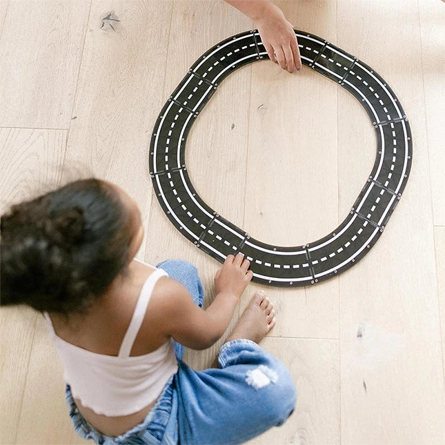 Magna-Tiles XTRAS Roads 12-Piece Set - Best for Ages 3 to 5 - US 4768