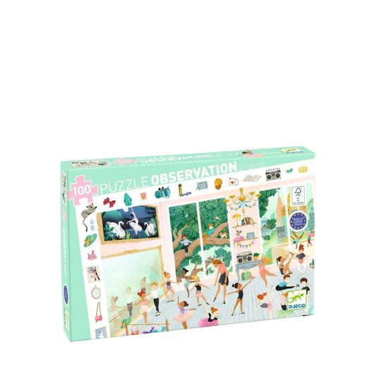 The Dance School Observation Puzzle - 100 pc - Best for Ages 5 to 9 - US 6763