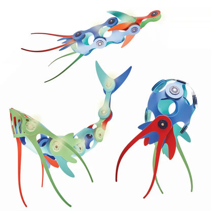 Clixo Ocean Creatures Pack - Best for Ages 6 to 11 - US 8316
