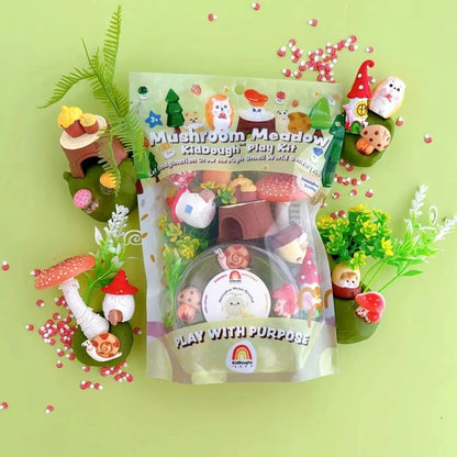Mushroom Meadow KidDough Play Kit - Best for Ages 3 to 11 - US 7757