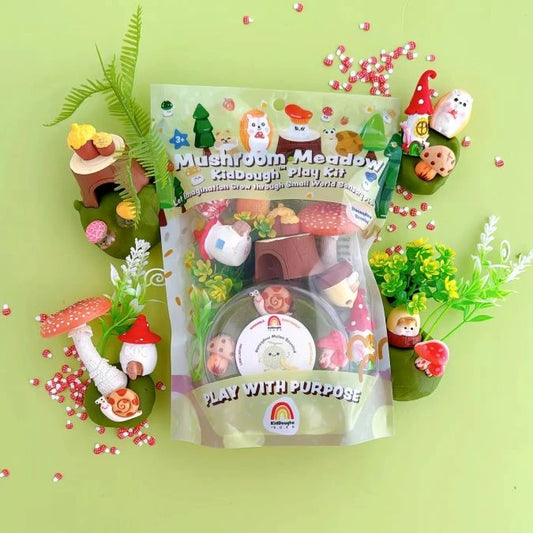 Mushroom Meadow KidDough Play Kit - Best for Ages 3 to 11 - US 7757