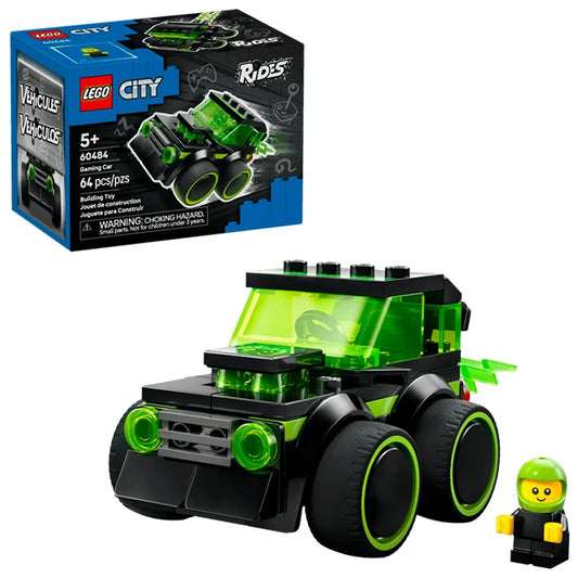 LEGO City Brick Rides - Gaming Race Car - Best for Ages 5 to 10 - US 7815