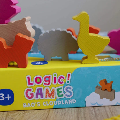 Logic Games - Baos Cloudland - Best Brainteasers for Ages 3 to 7 - US 7587