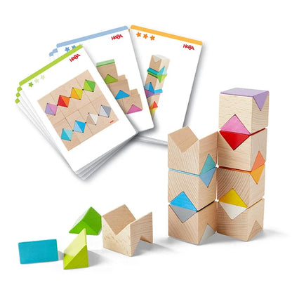 Colorful Triangles Building Blocks - Best Brainteasers for Ages 4 to 7 - US 3739