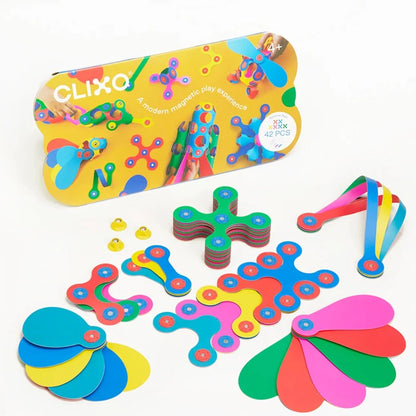 Clixo Rainbow Pack - Best Building &amp; Construction for Ages 6 to 11 - US 7431