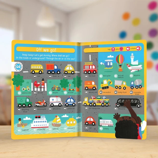 300 First Words Sound Book - Best Baby Toys &amp; Gifts for Ages 0 to 3 - US 3705