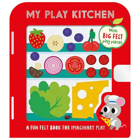 My Play Kitchen Felt Book - Best Books for Ages 3 to 6 - US 8759