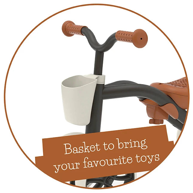 Quadie 2 with Basket Ride On Four Wheeler - - Fat Brain Toys - US 0999