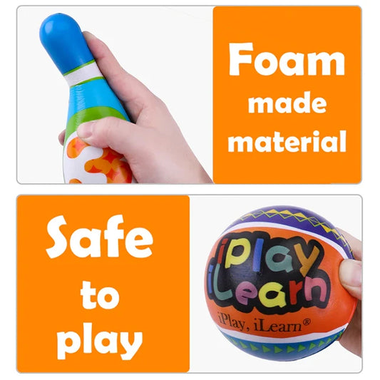 Soft Number Bowling Set - Best Active Play for Ages 2 to 9 - US 1898