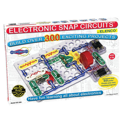 Snap Circuits 300-in-1 - Best Classic &amp; Retro Toys for Ages 8 to 9 - US 9568